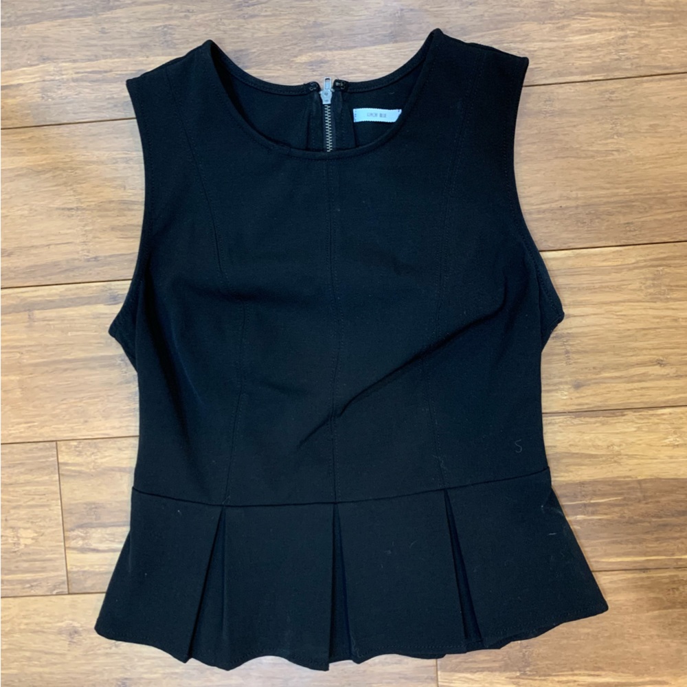 SOLD—Kimchi Blue peplum sleeveless shirt